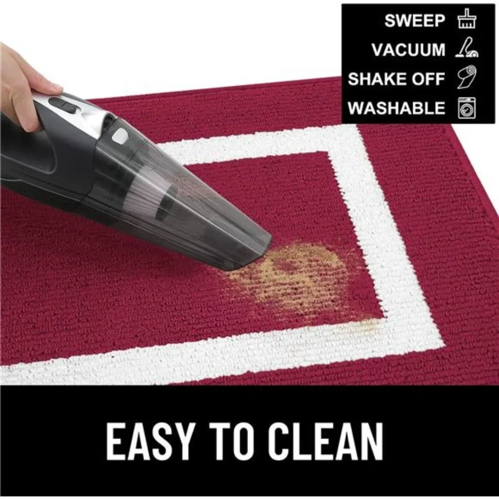 Indoor Door Mat, 32x20, Non-Slip Absorbent Resist Dirt Entrance Mat, Washable